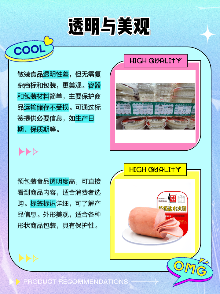 散裝食品與預包裝食品 區別與銷售解析